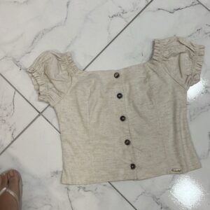 Blusa Linho c/ Botões