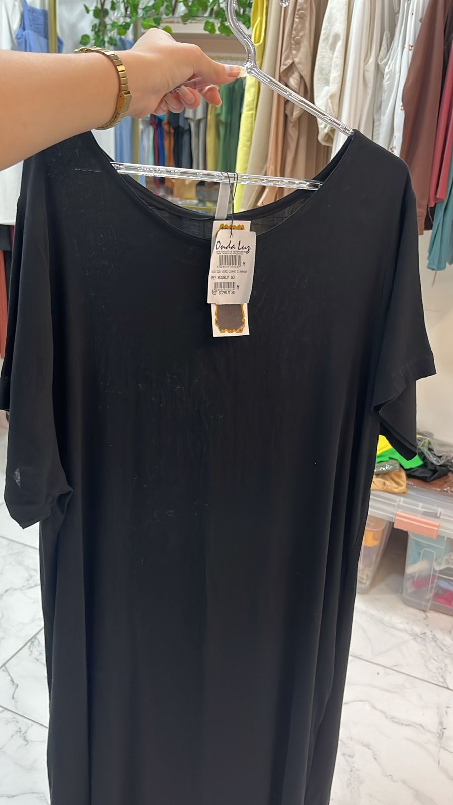 Vestido Solto c/ Manga