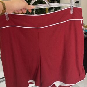 Short Linho Detalhes Brancos