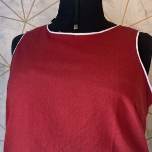 Blusa Linho Viés Branco